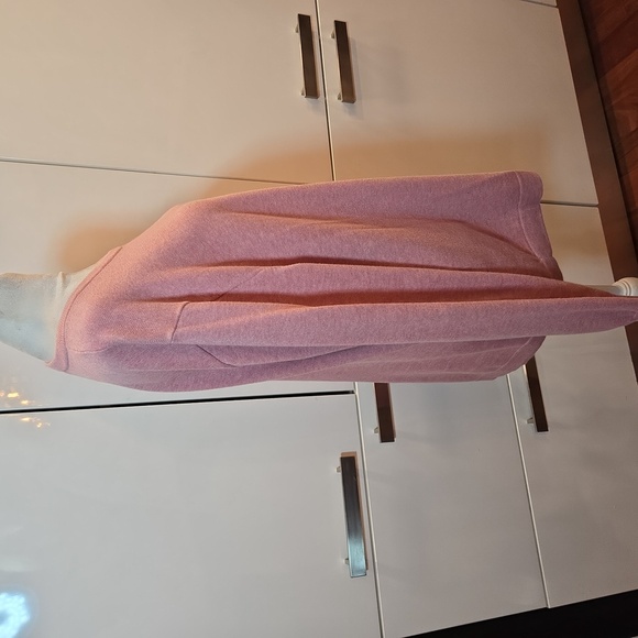 J. Crew 100% Cotton Baby Pink Crewneck Pullover Sweater Size Large - Picture 3 of 7